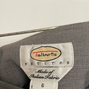 Vintage Talbots grey skirt